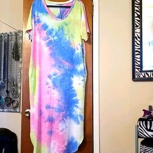 Tie Dye Dress